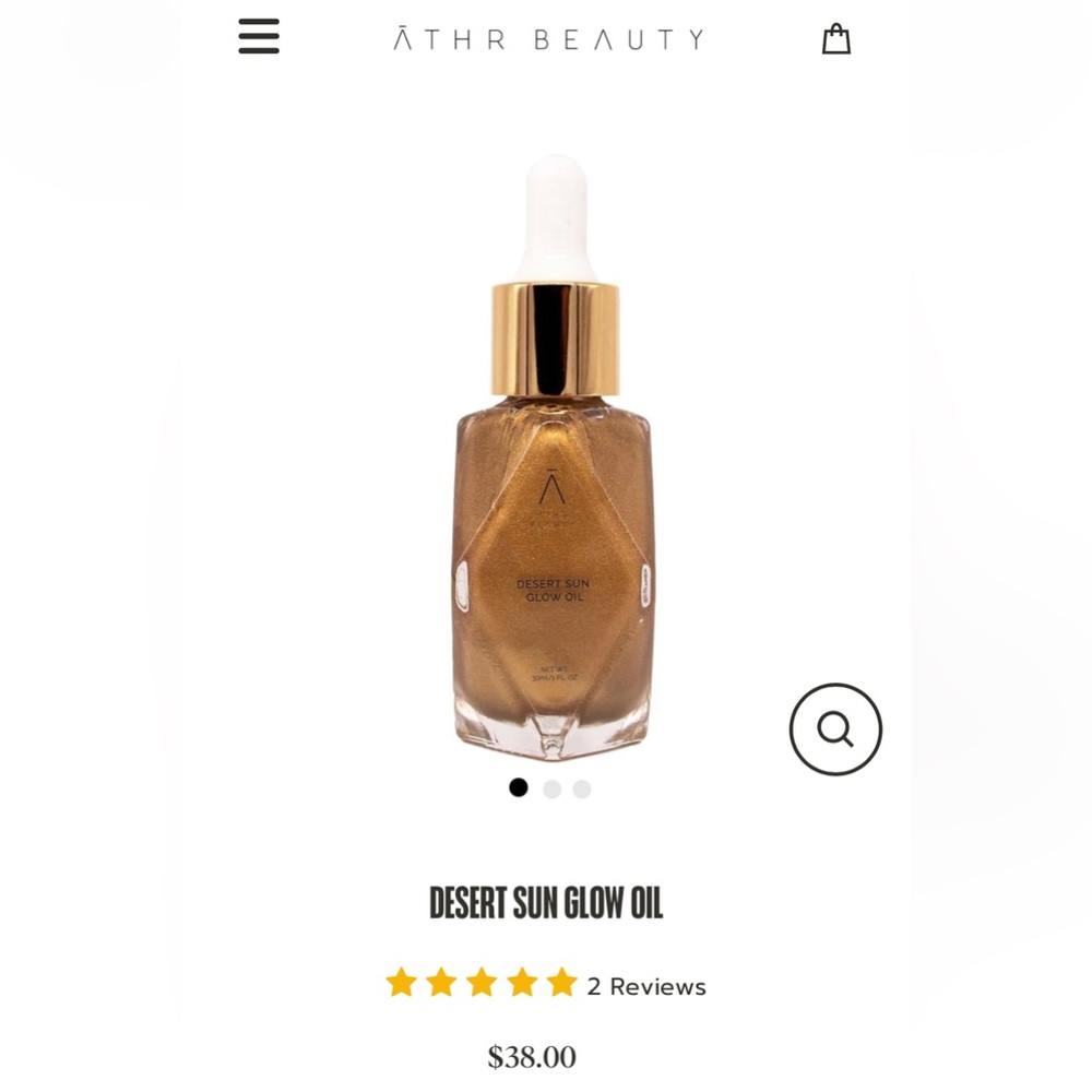 ATHR Beauty Desert Sun Glow Oil - new in box